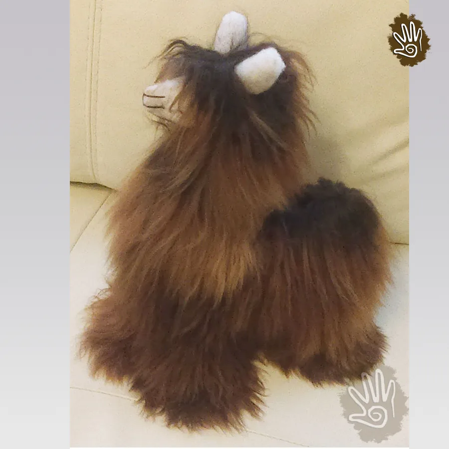 Alpaca Suri Long Hair 9"-12" - Image 2