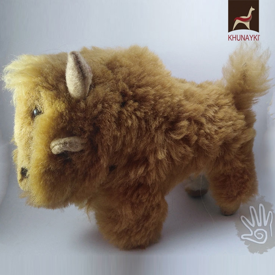 plush buffalo toy