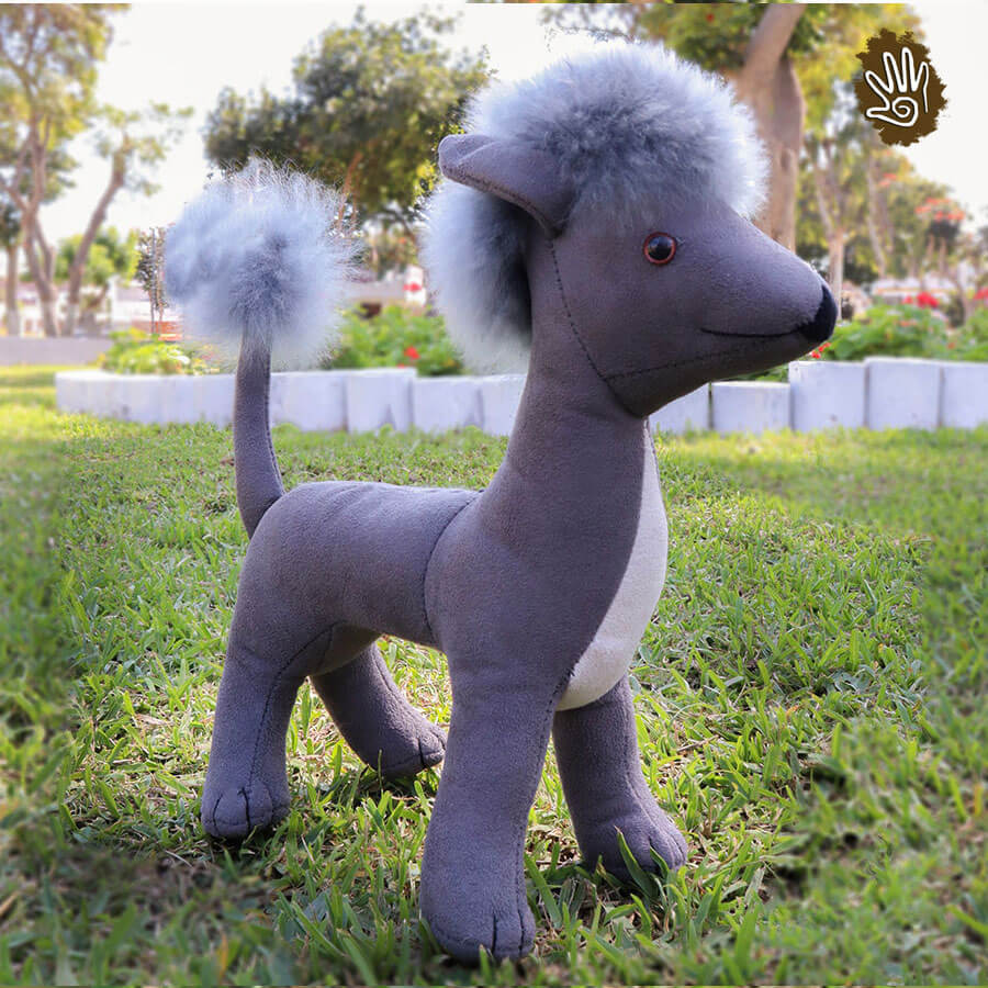 3 pcs Plush Peruvian Dog Hairless 11" - Image 3
