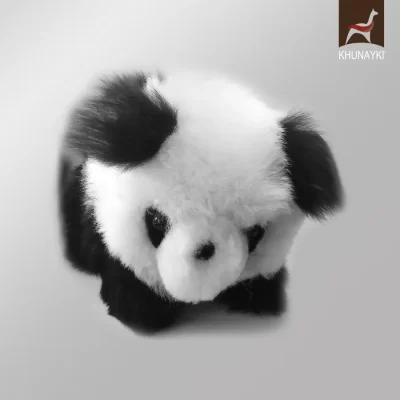 Panda Walking Alpaca Fur