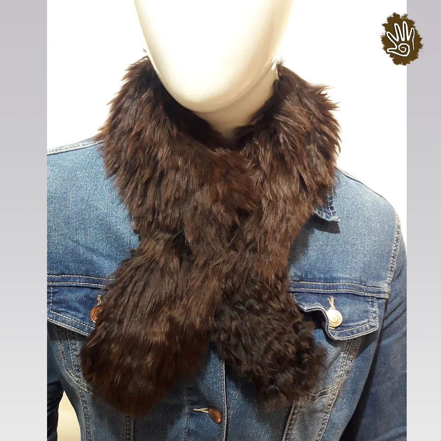 Alpaca Suri Fur Scarf - Image 2