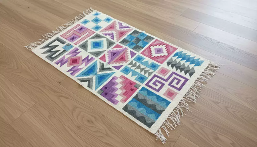 Peruvian Tapestry White - Image 3