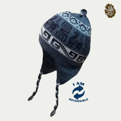 Blue Chullo Reversible