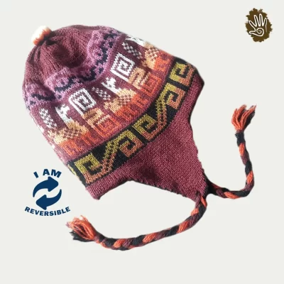 Chullo Reversible Cherry