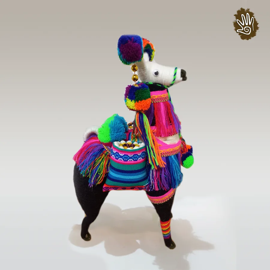 Colorful Lucky Llama - Image 2