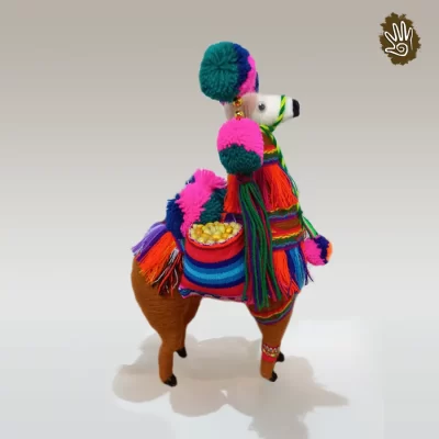 Colorful Lucky Llama