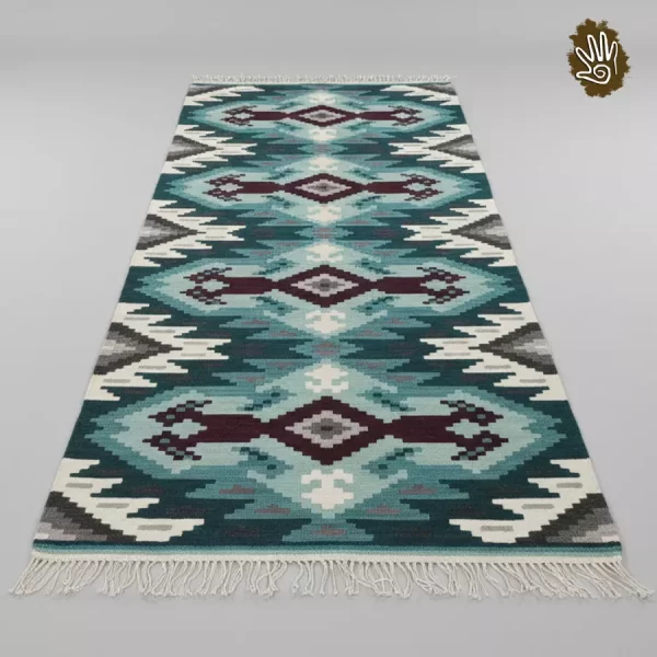 Peruvian Tapestry Blue