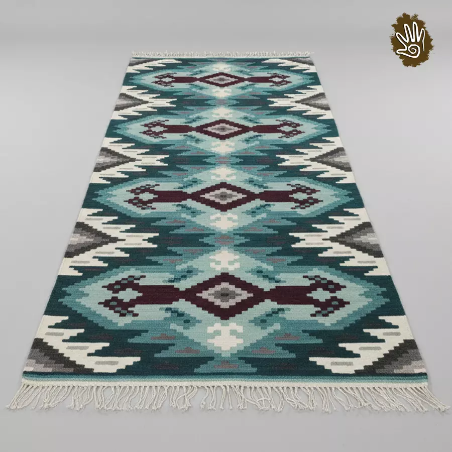 Peruvian Tapestry Blue