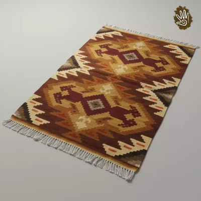 Peruvian Tapestry Orange