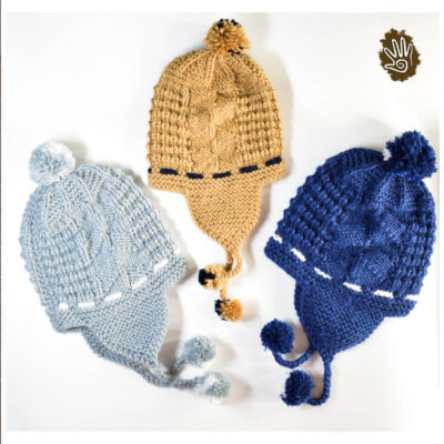 3 Pcs Ear Flap Babies & Kids