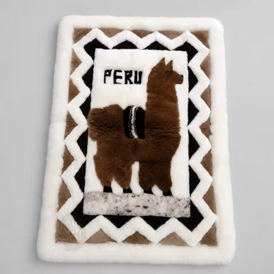 Rectangle Alpaca Fur Rug – 25"