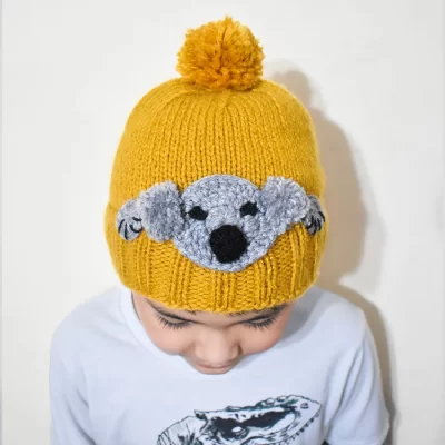 Baby & Kids Beanie Bear Face