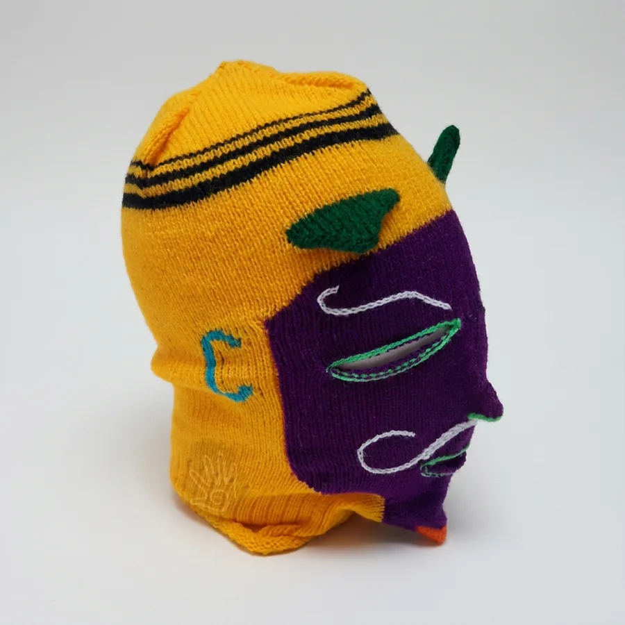 Andean Devil Knitted Mask - Image 2