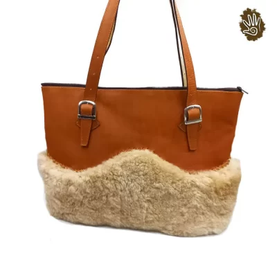 MTO | Leather and Fur Tote