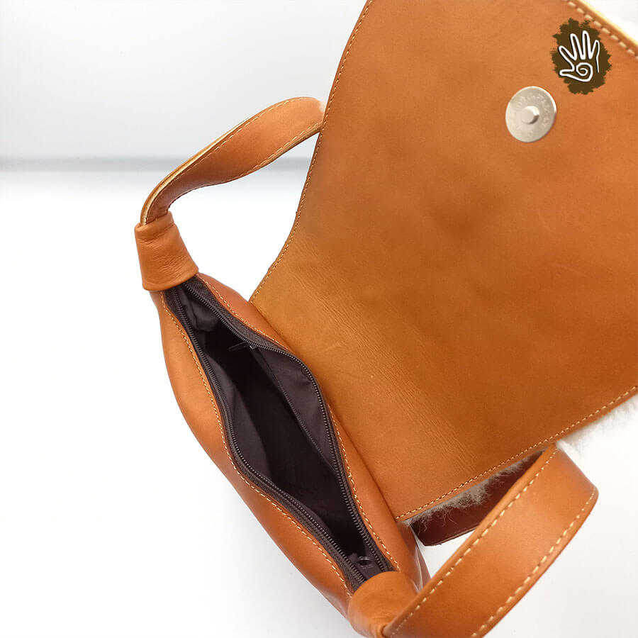 MTO | Leather and Fur Crossbody II - Image 4