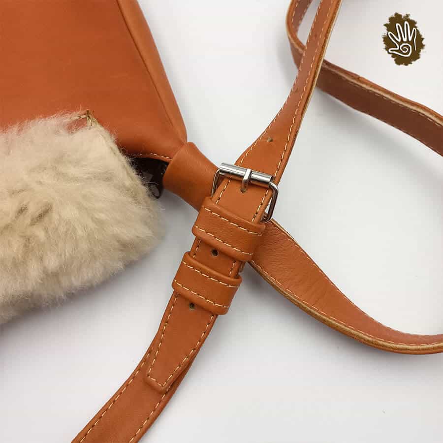 MTO | Leather and Fur Crossbody II - Image 5