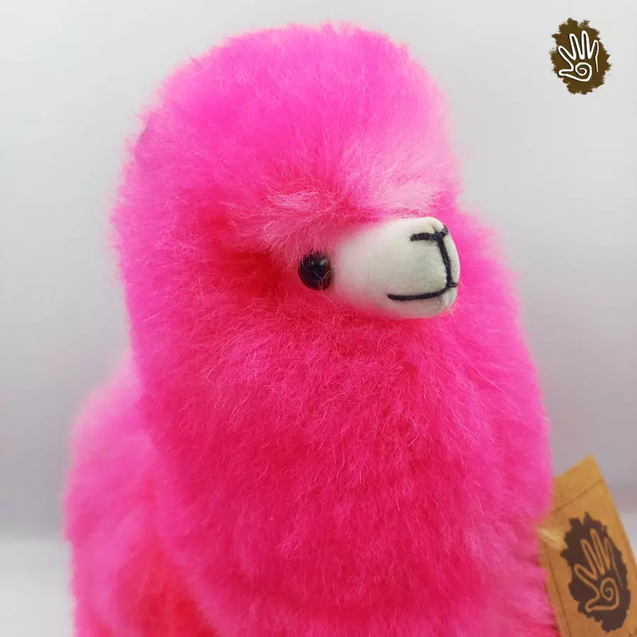 Pink Alpaca 12" - Image 2