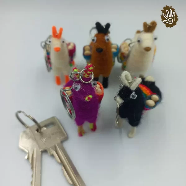 Keychains Abundance Llama Lucky