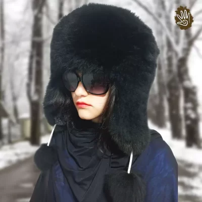 Alpaca Fur Hat Earflaps