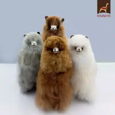 Alpaca Fur Doll 9"