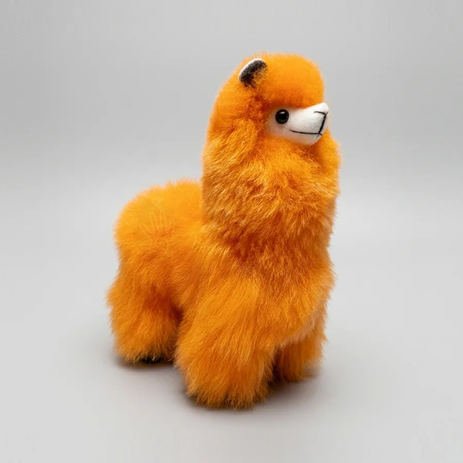 Alpaca Fur Doll 9"