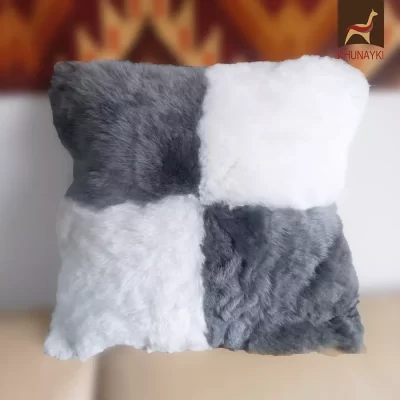 Patch Throw Pillow Cover