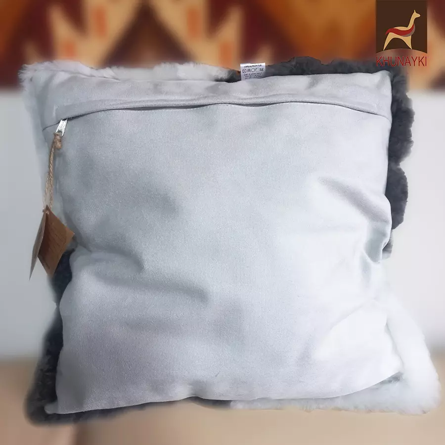 Patch Throw Pillow Cover - Image 2