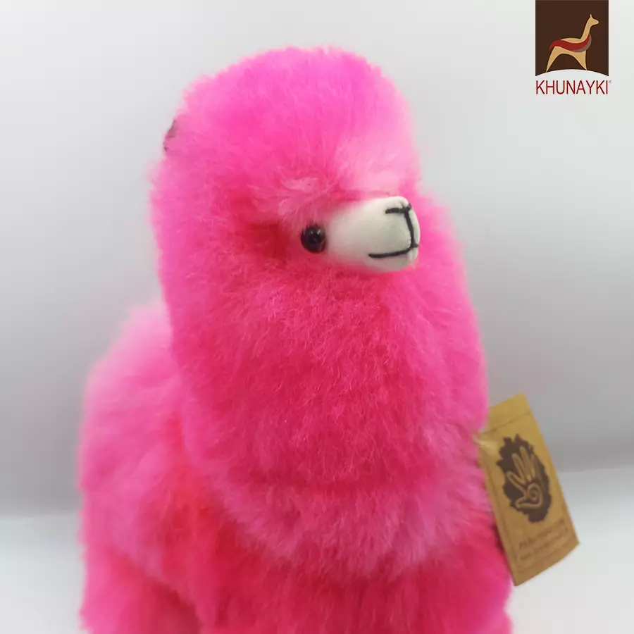 Stuffed Alpaca Doll Trendy Colors - Image 4