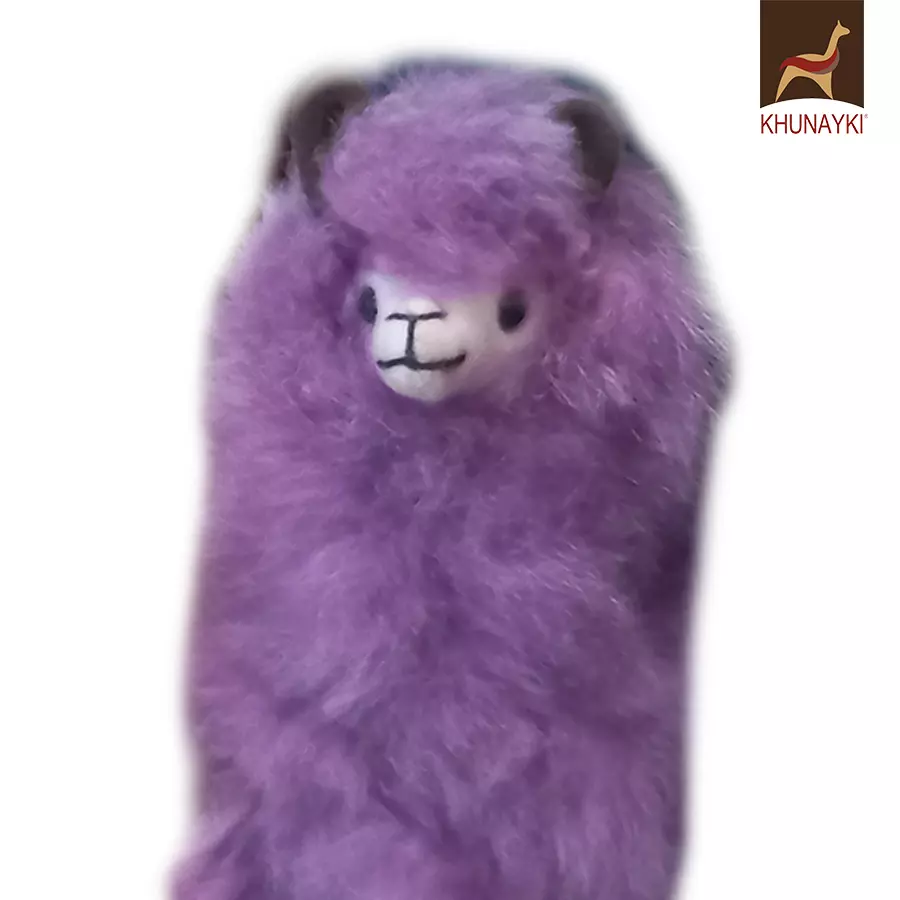 Stuffed Alpaca Doll Trendy Colors - Image 3