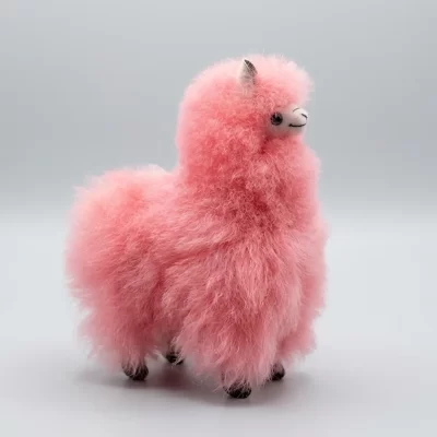 Stuffed Alpaca Doll Trendy Colors