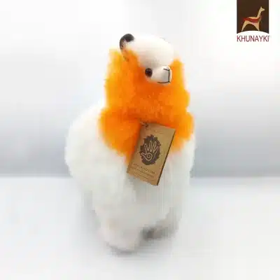 Alpaca Fur Llama 12" Bicolor