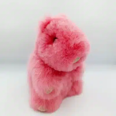 Pink Alpaca Capybara 8" Handmade