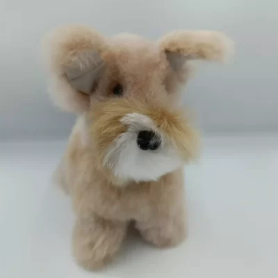 Alpaca Fur Schnauzer Dog